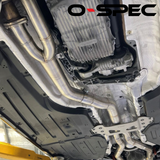 O-Spec BMW M3 M4 G80 G81 G82 G83 S58 Single 3.5 inch Exhaust Midpipe - G8XSINGLEMP