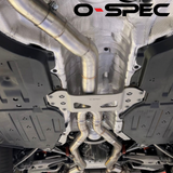 O-Spec BMW M3 M4 G80 G81 G82 G83 S58 Single 3.5 inch Exhaust Midpipe - G8XSINGLEMP