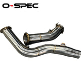 O-Spec BMW M3 M4 M2 Competition F80 F82 F87 S55 3" Decat Downpipes - F8X-DP
