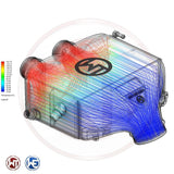 Wagner Tuning BMW M3 M4 F80 F82 F83 S55 Competition Water to Air Intercooler Kit Stealth No logo - 200001124