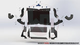 Wagner Tuning Nissan Skyline GTR R35 2008 - 2010 Intercooler Kit Competition Intercooler Kit - 200001055