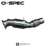 O-Spec BMW B48 Catted Downpipe 120i, 220i, 230i, 320i, 330e, 330i, 420i, 430i, 630i, 730i & xDrive Suits F20 F22 F30 F31 F32 F33 F34 G11 G12 G20 G30 G31 G38 2016 – 2021 BMW